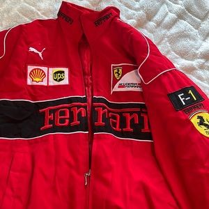 Like- New Ferrari Racing Jacket!